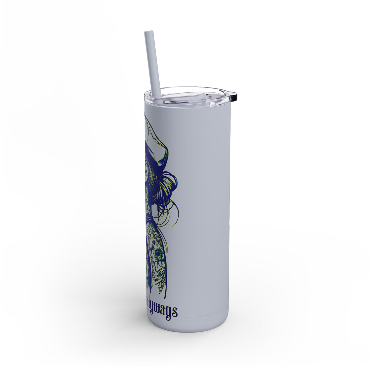 ScallyWench Skinny Matte Tumbler, 20oz