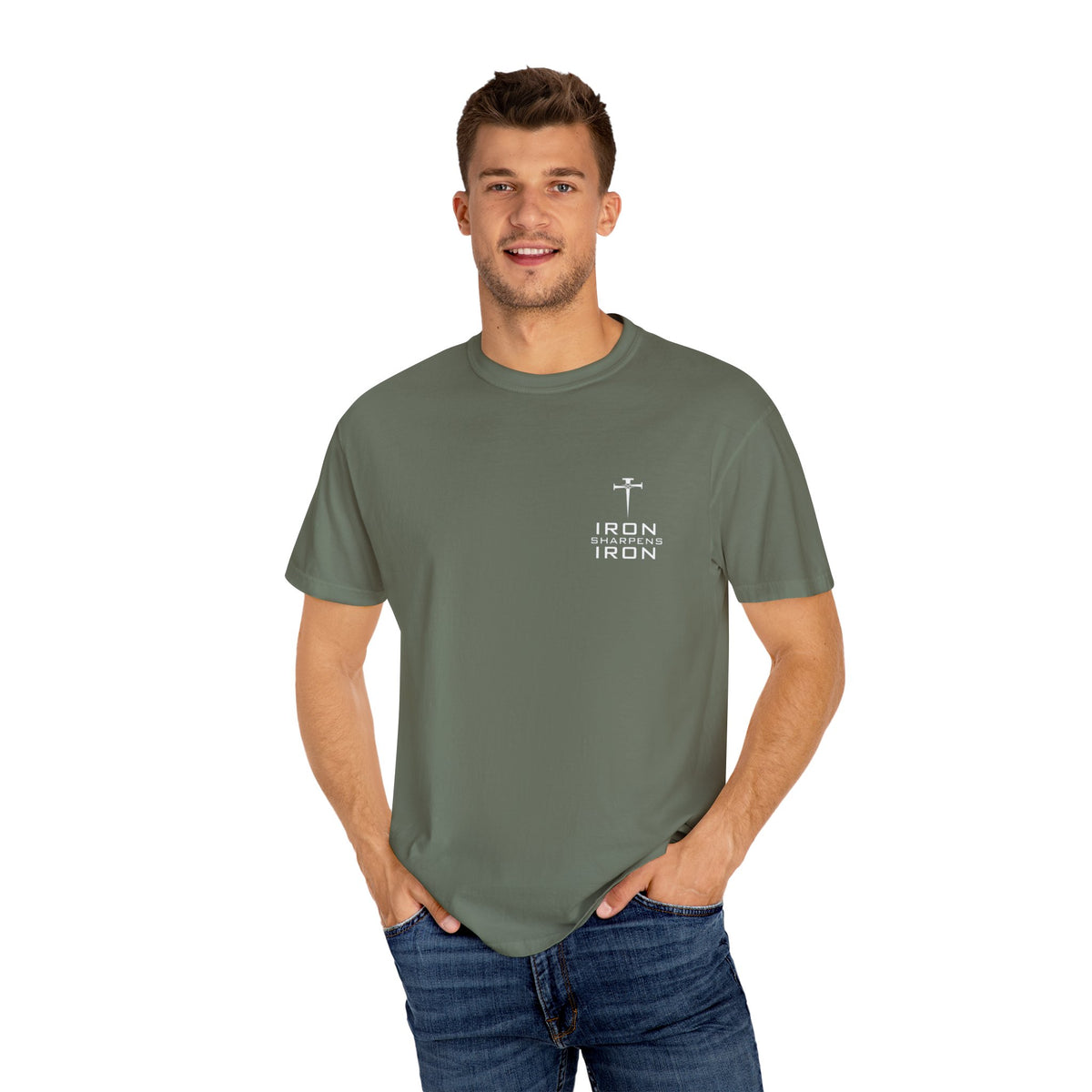 Beards N Bibles Garment-Dyed T-shirt