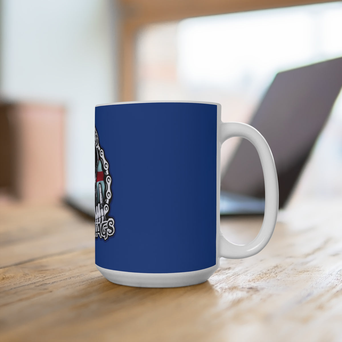 Old Glory Mug - Perfect for Pirates and Beard Lovers, Cool Gift for Father's Day, Coffee Lover's Cup, Unique Design