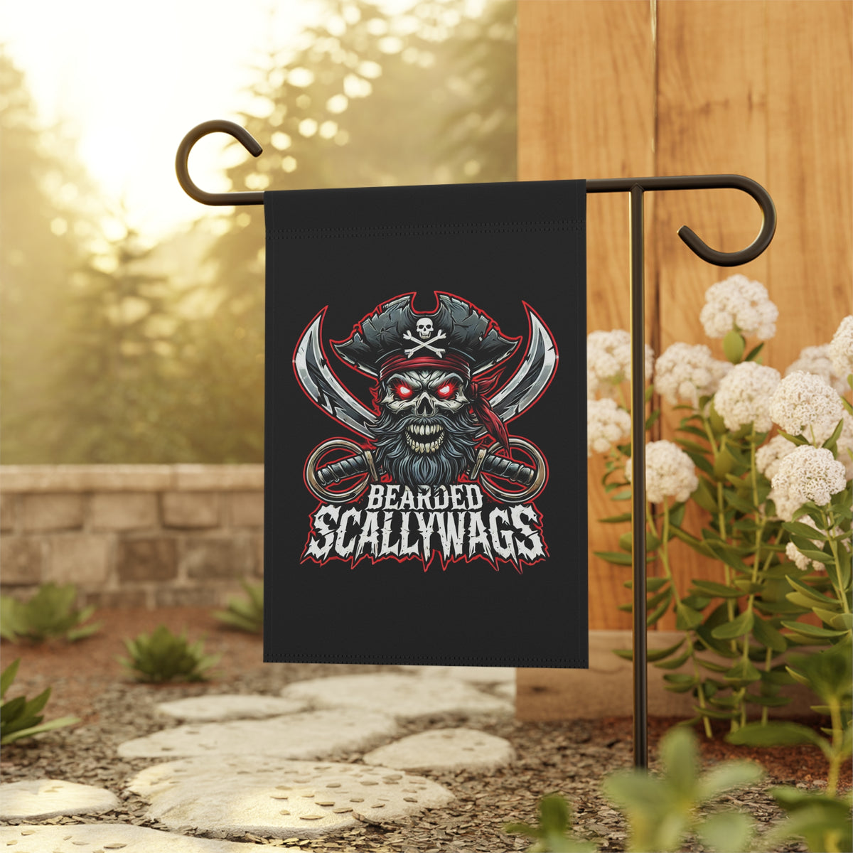 Pirate Garden & House Banner