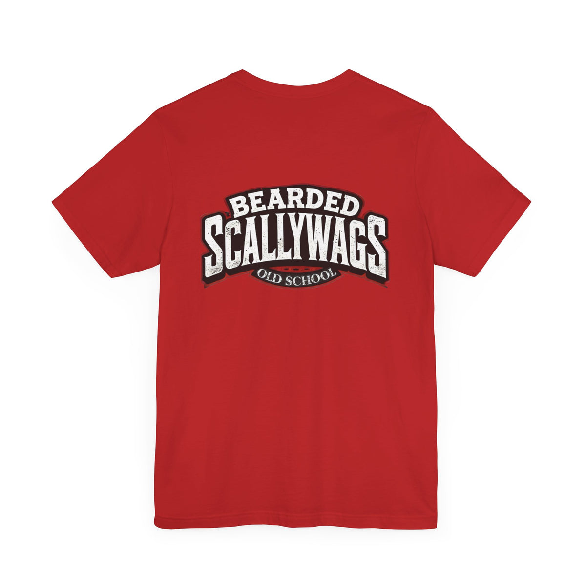 Old School back print Short Sleeve Tee