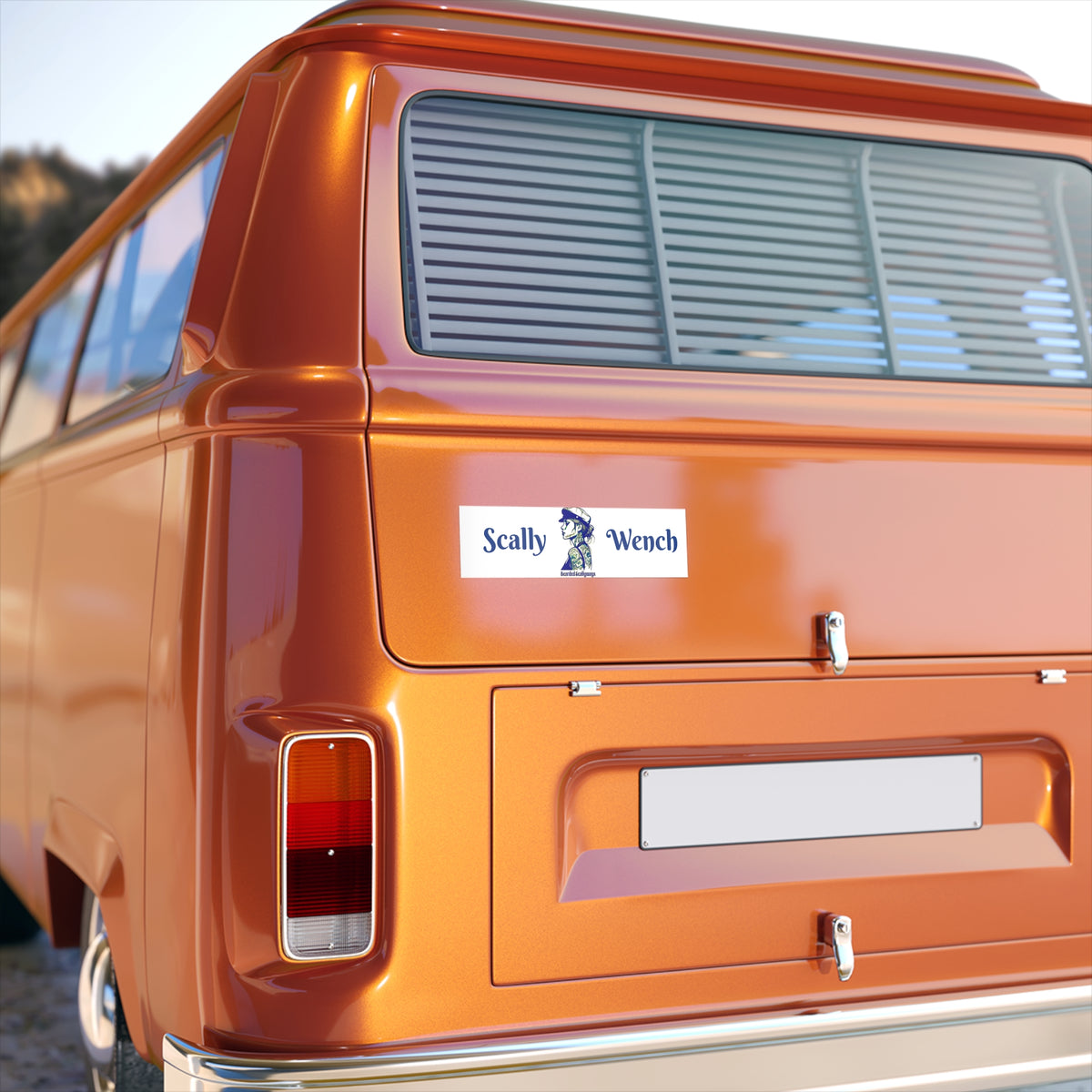 Scally Wench Bumper Stickers