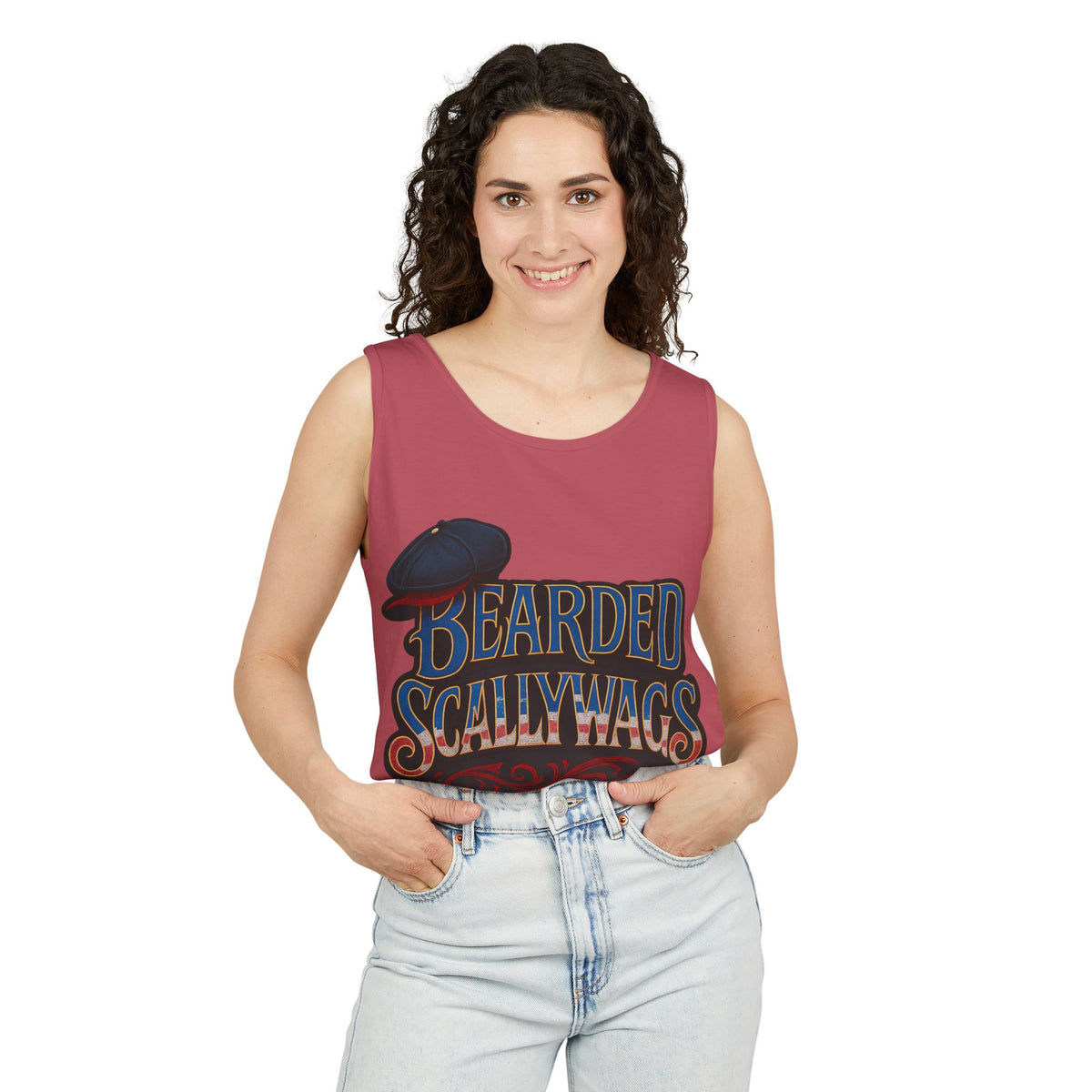 Scallywag 4th July Garment-Dyed Tank Top