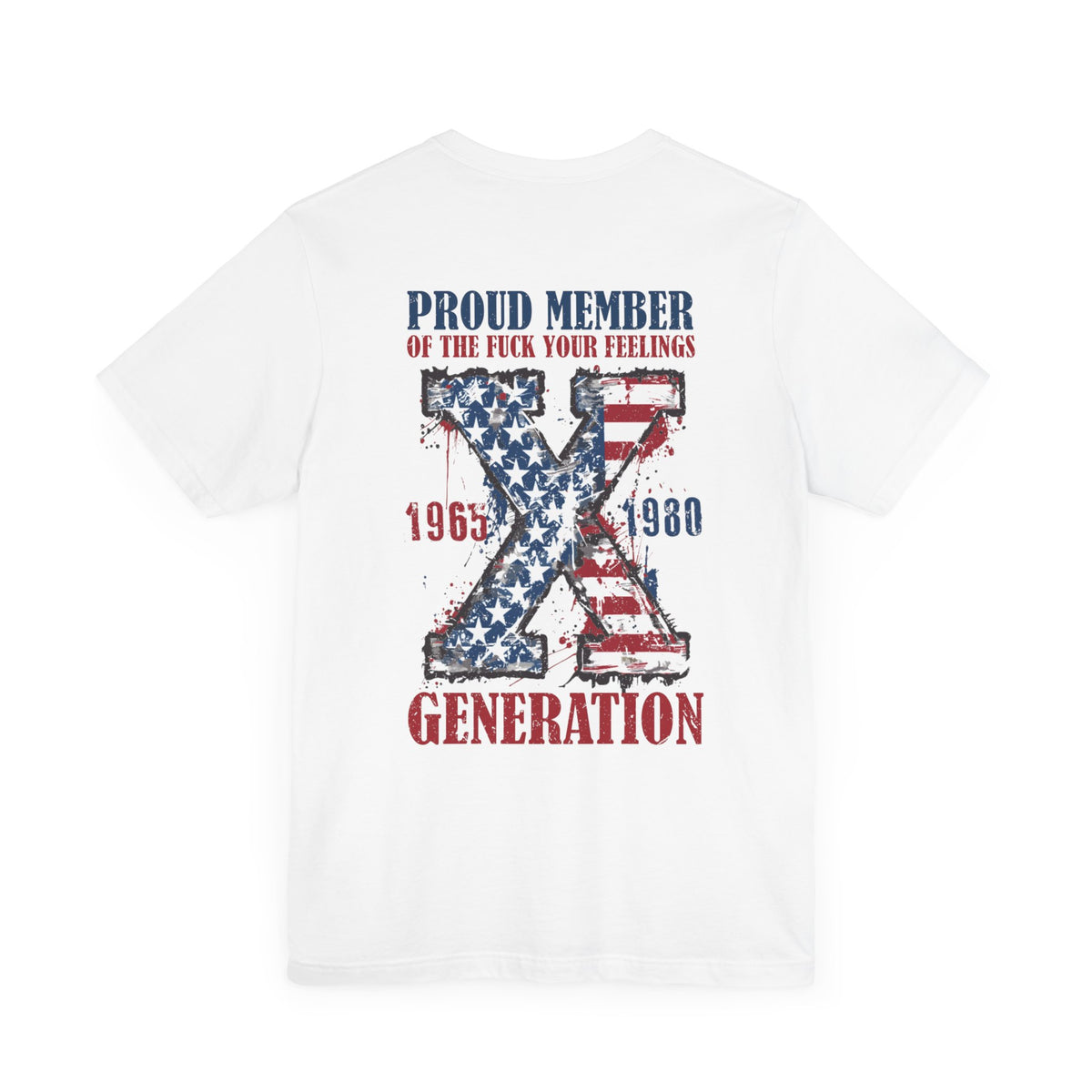 Gen X feelings Short Sleeve Tee