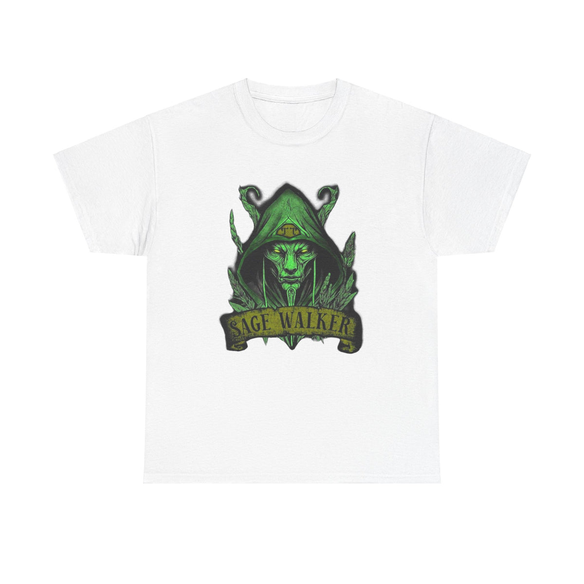 Sage  Walker Green Heavy Cotton Tee