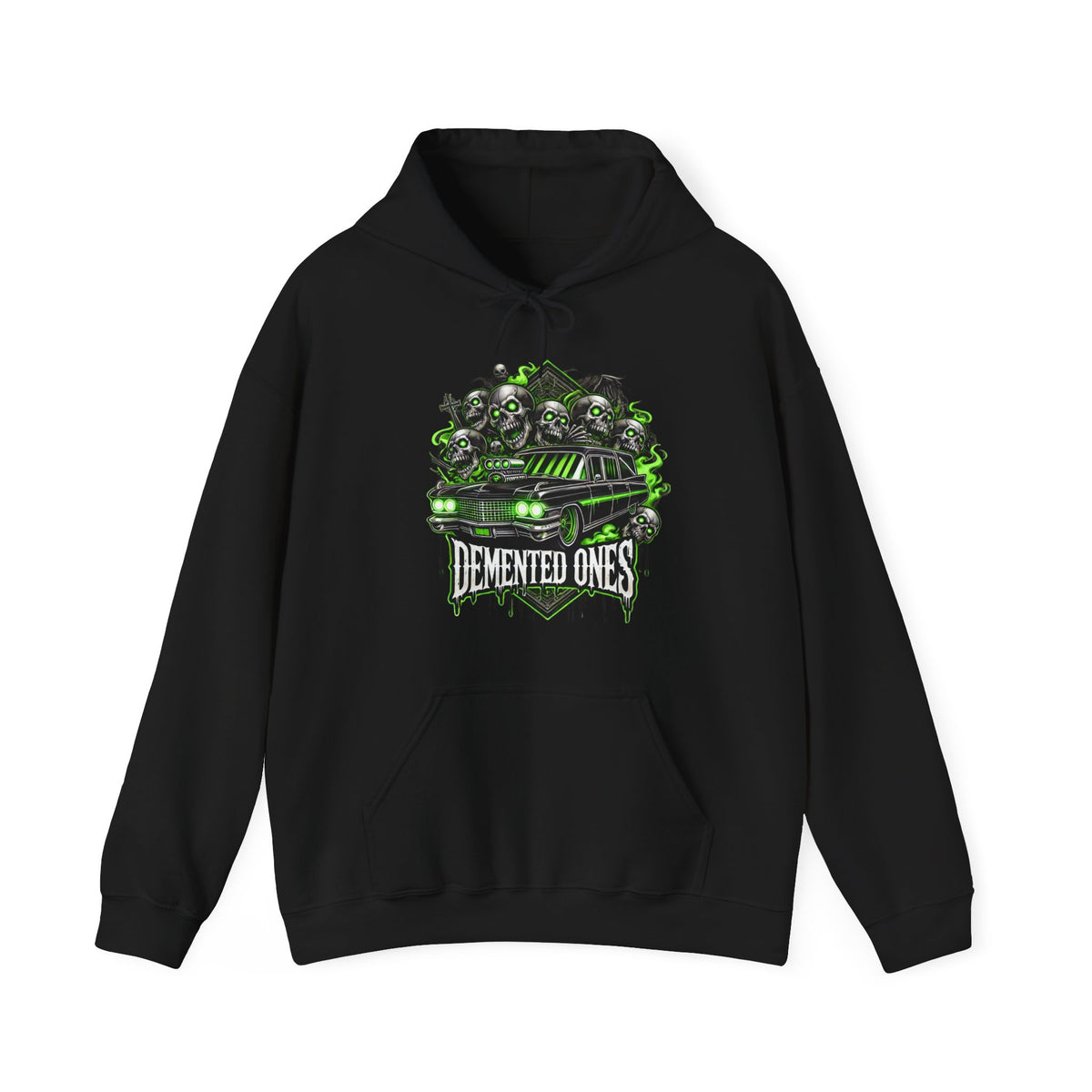 Demented Hearse Heavy Blend™ Hooded Sweatshirt