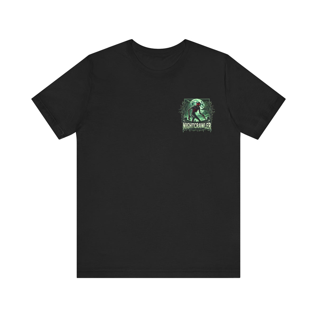 Unisex Nightcrawler Graphic Tee - Spooky Halloween T-Shirt for Monster Lovers