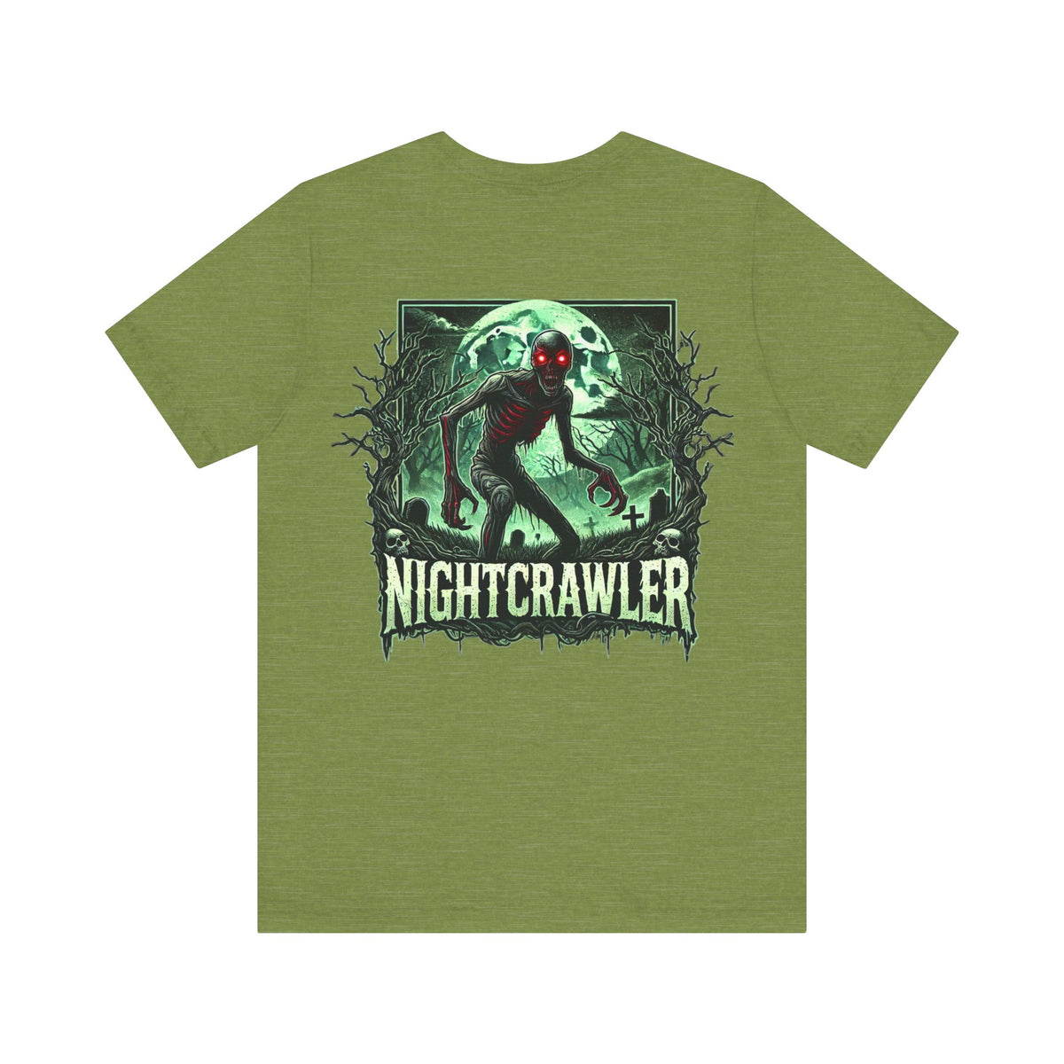 Unisex Nightcrawler Graphic Tee - Spooky Halloween T-Shirt for Monster Lovers