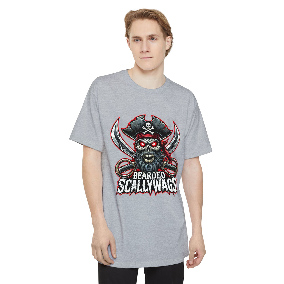 Scallywags Pirate T-Shirt - Unisex Tall Beefy-T®
