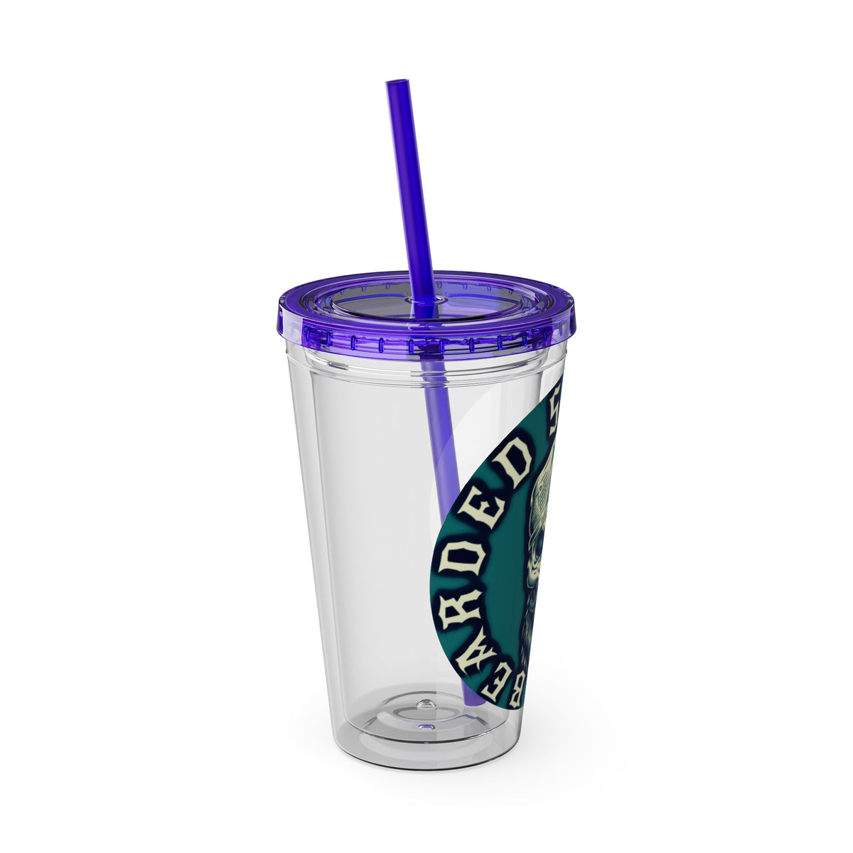 Sunsplash Tumbler with Straw, 16oz