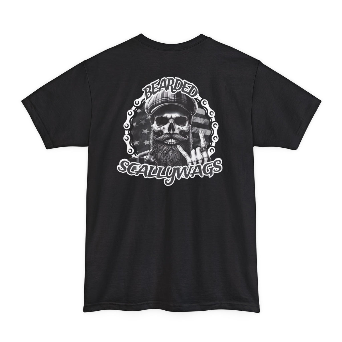 Bones Back Print Tall Beefy-T® T-Shirt