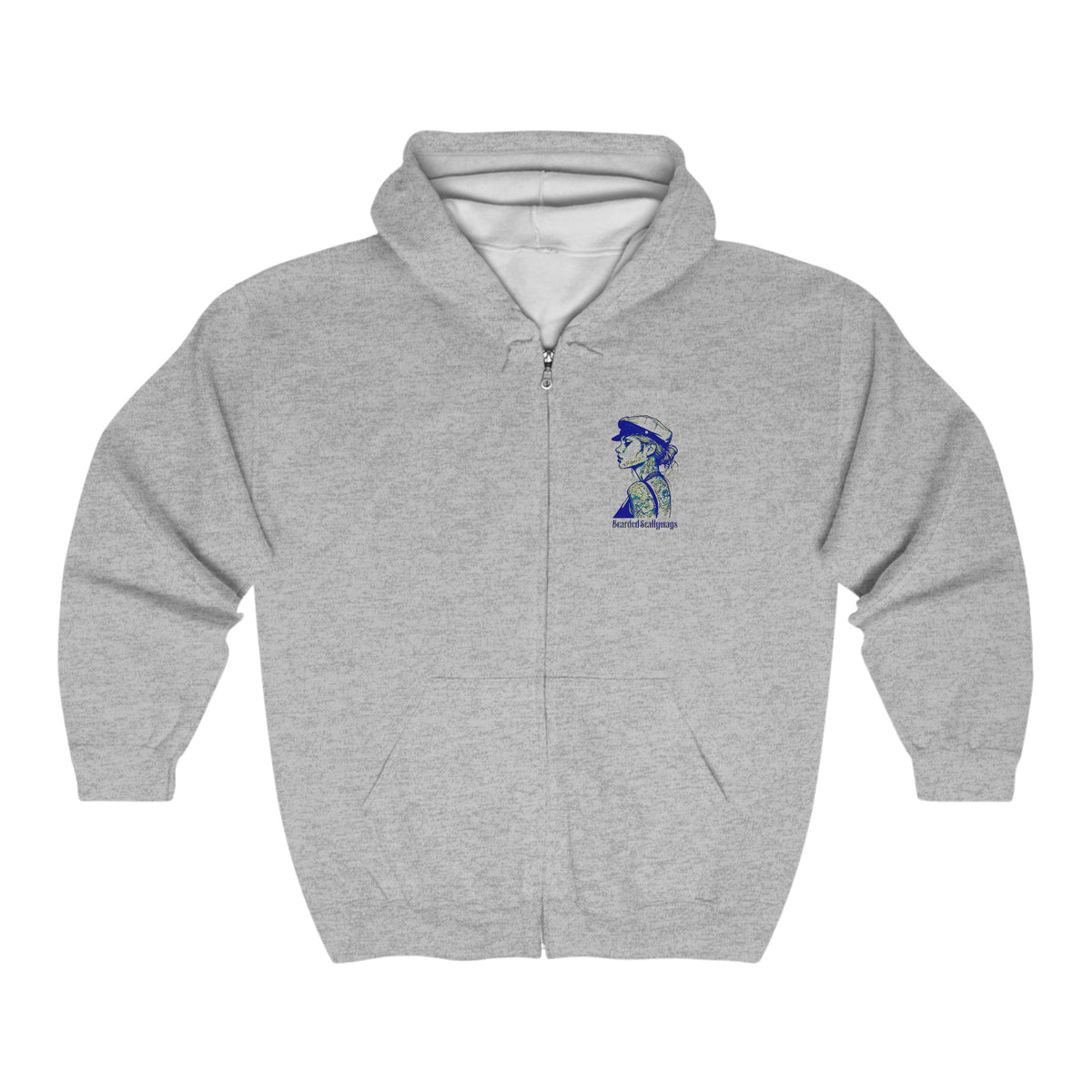 Scallywench Heavy Blend™ Full Zip Hooded Sweatshirt