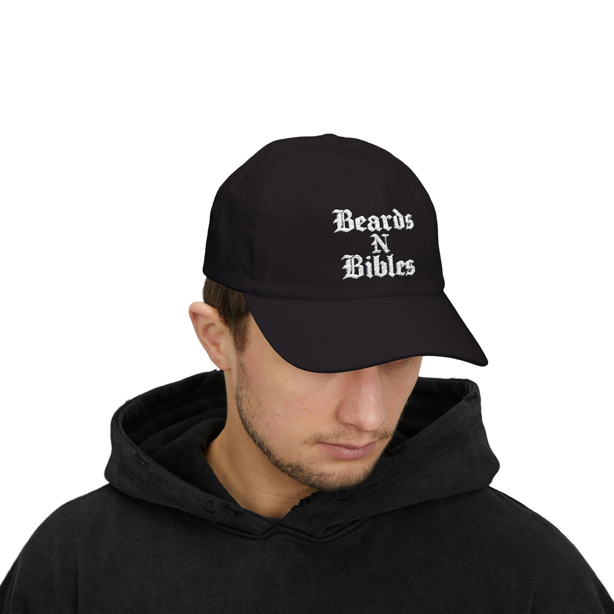 Beards N Bibles Classic Dad Cap | Stylish Green Hat for Dads | Perfect Gift for Father's Day