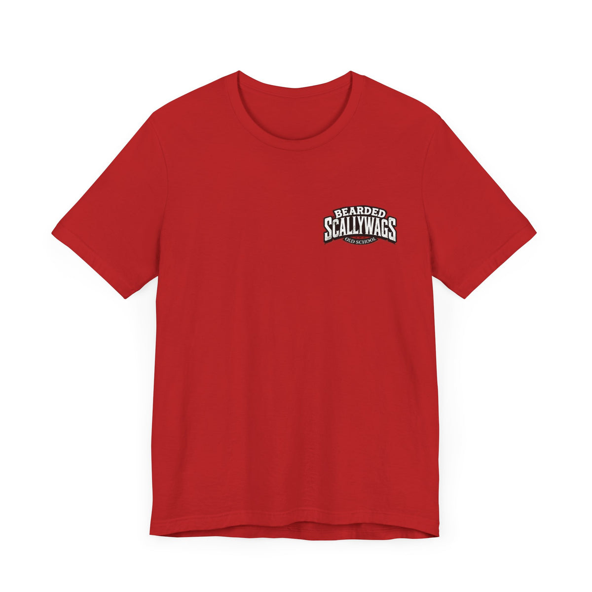 Old School back print Short Sleeve Tee
