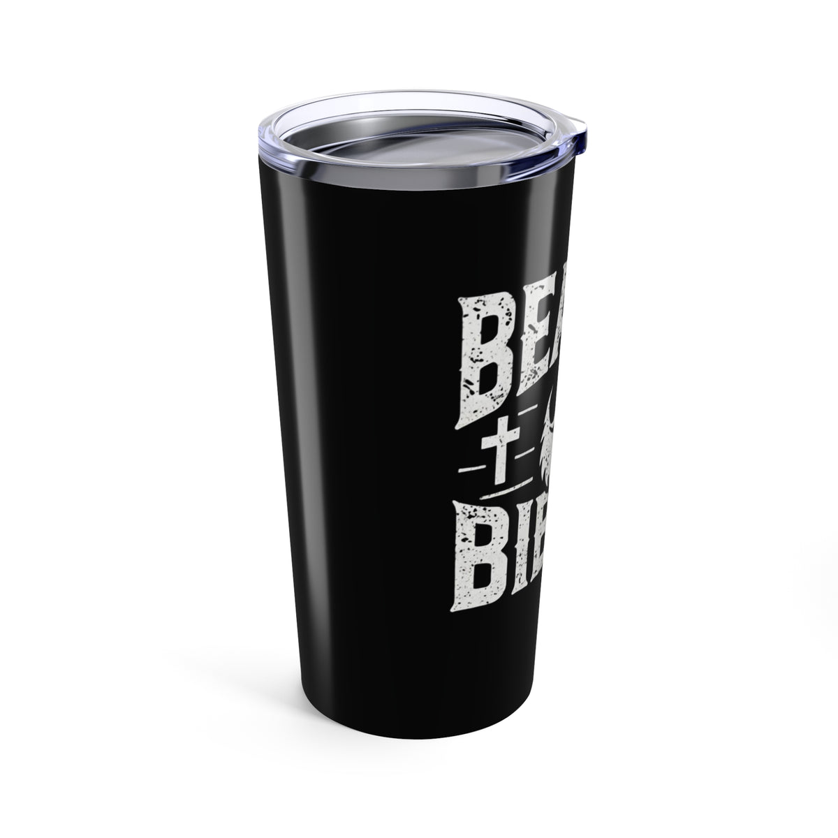 Beards & Bibles 20oz Tumbler - Perfect Gift for Dads & Pastors