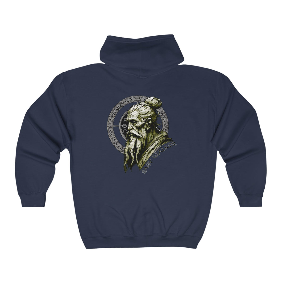 Sage Walker Heavy Blend™ Full Zip Hooded Sweatshirt