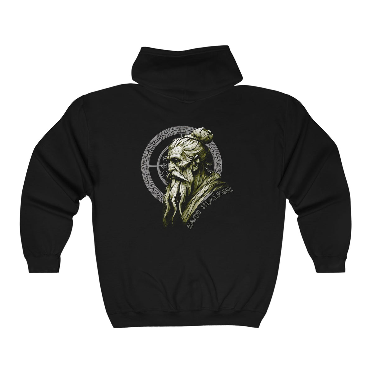 Sage Walker Heavy Blend™ Full Zip Hooded Sweatshirt