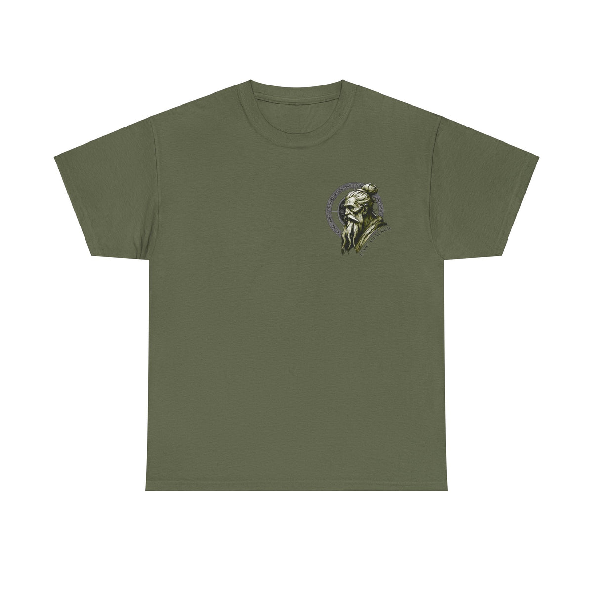 Sage Walker Back Print Heavy Cotton Tee