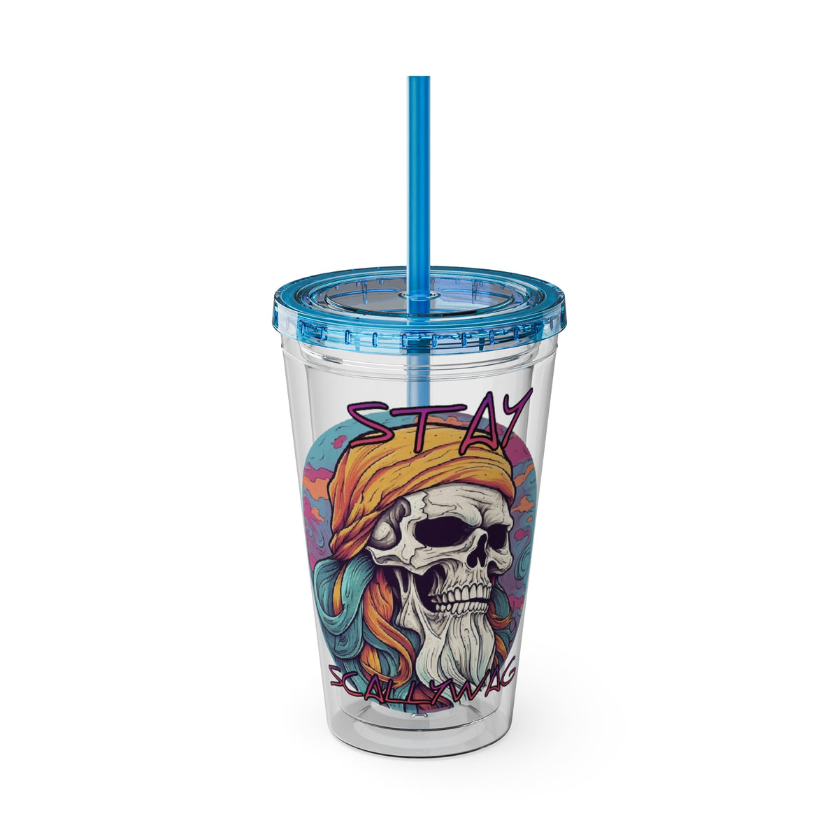 Stay ScallywagTumbler with Straw, 16oz