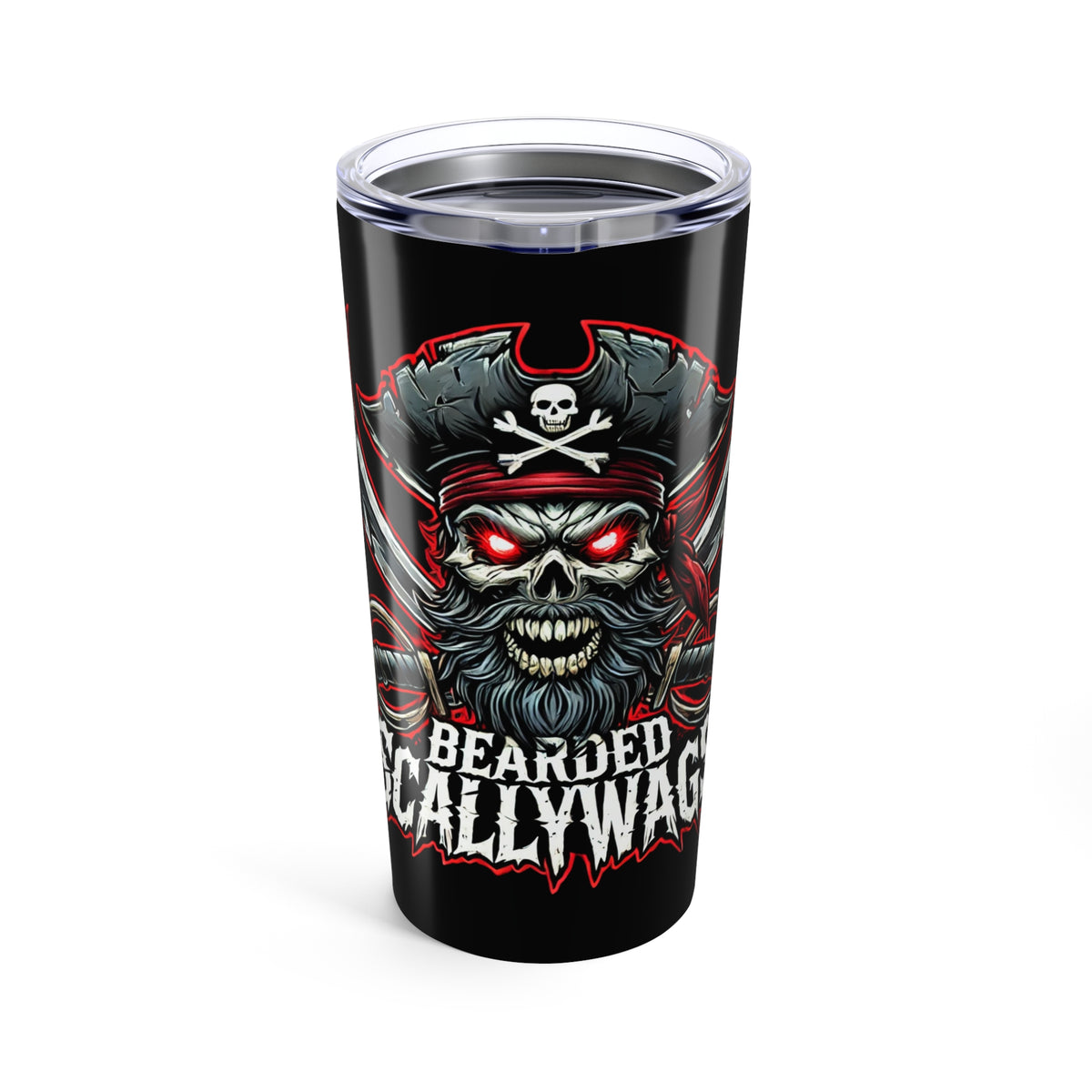 Scallywag Pirate Tumbler 20oz - Perfect for Nautical Lovers and Adventurers