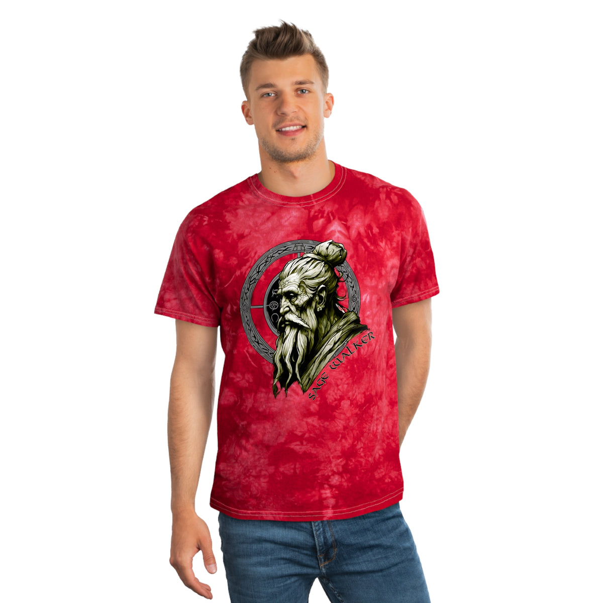 Sage Walker Tie-Dye Tee, Crystal