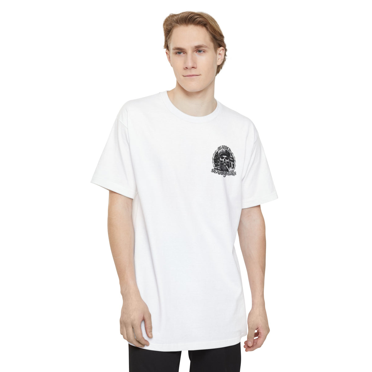 Bones Back Print Tall Beefy-T® T-Shirt