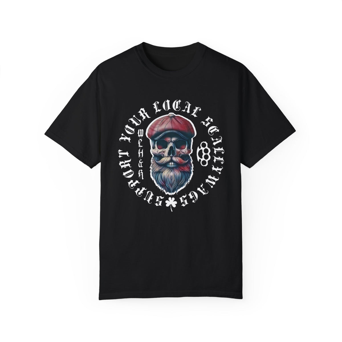 Support Scallywags Unisex T-Shirt - Your Local Garage Halloween Style