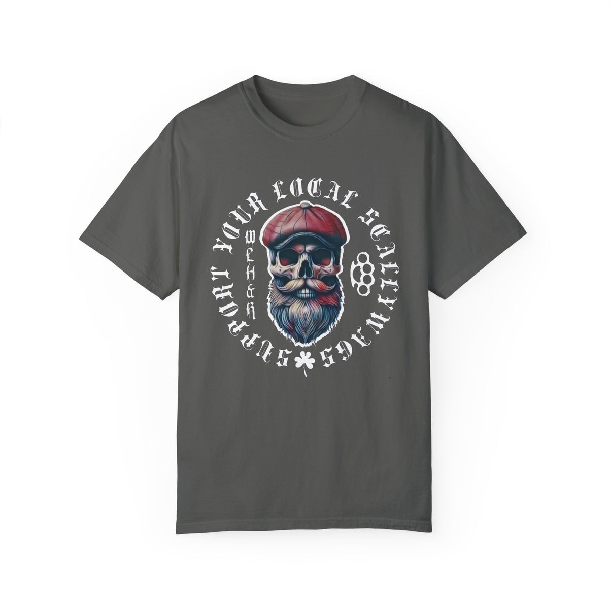 Support Scallywags Unisex T-Shirt - Your Local Garage Halloween Style