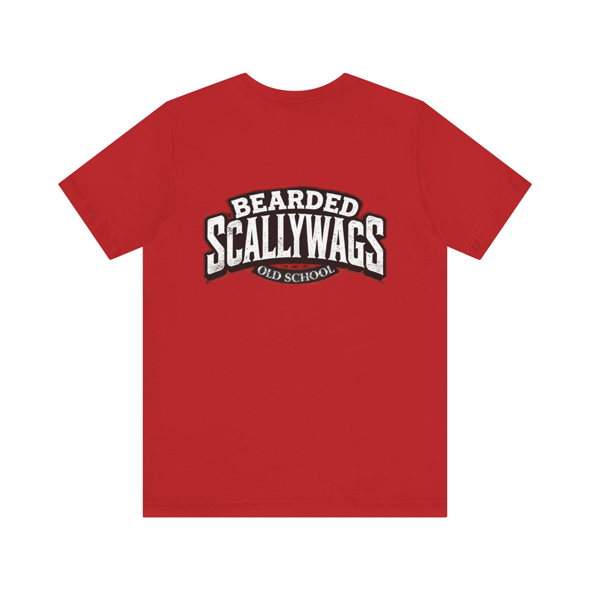 Old School back print Short Sleeve Tee