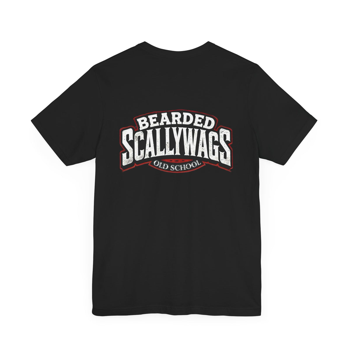 Old School back print Short Sleeve Tee