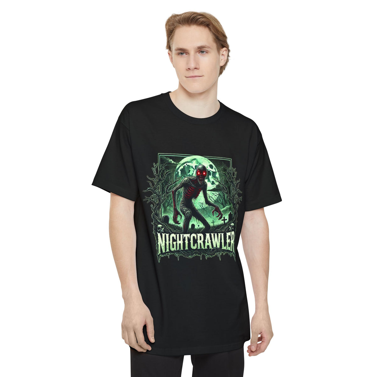 Nightcrawler Graphic T-Shirt - Unisex Horror Apparel for Halloween