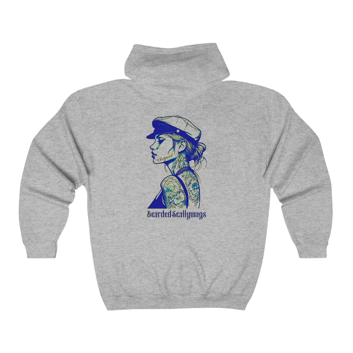 Scallywench Heavy Blend™ Full Zip Hooded Sweatshirt