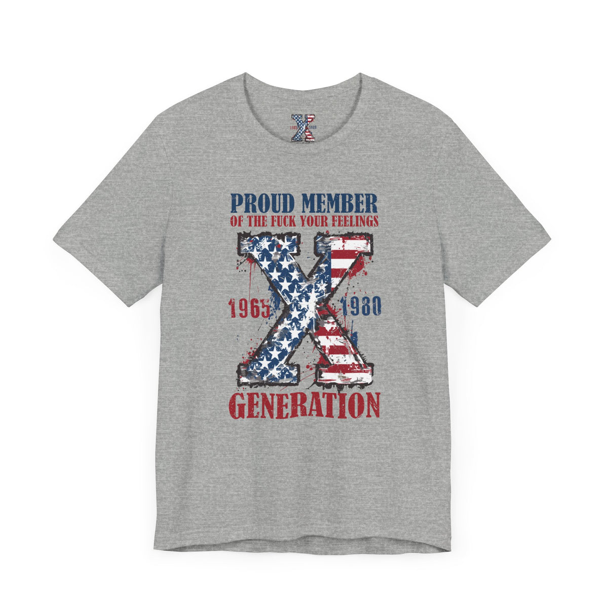 Gen X  Feelings Short Sleeve Tee