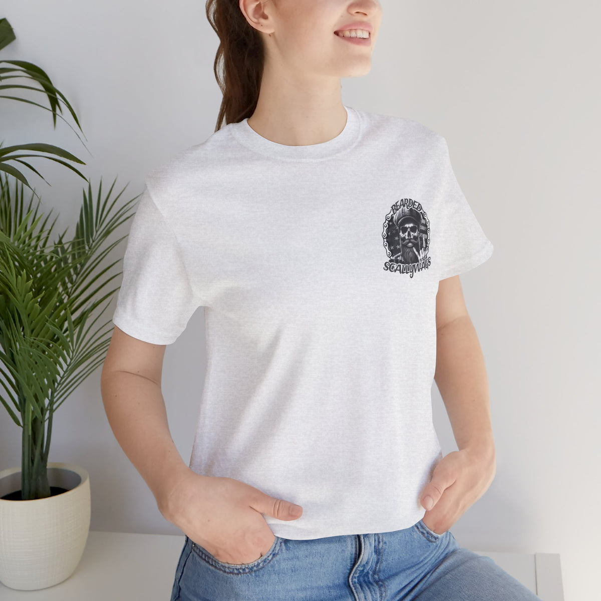 Saddle  Short Sleeve Tee