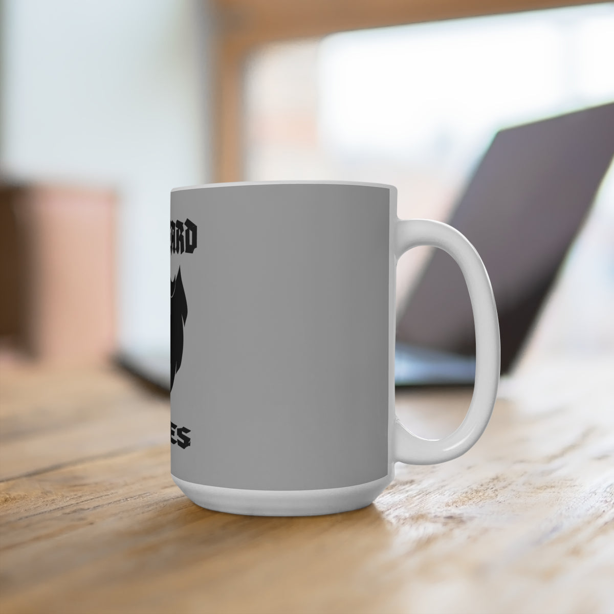 Free Beard Rides Mug 15oz