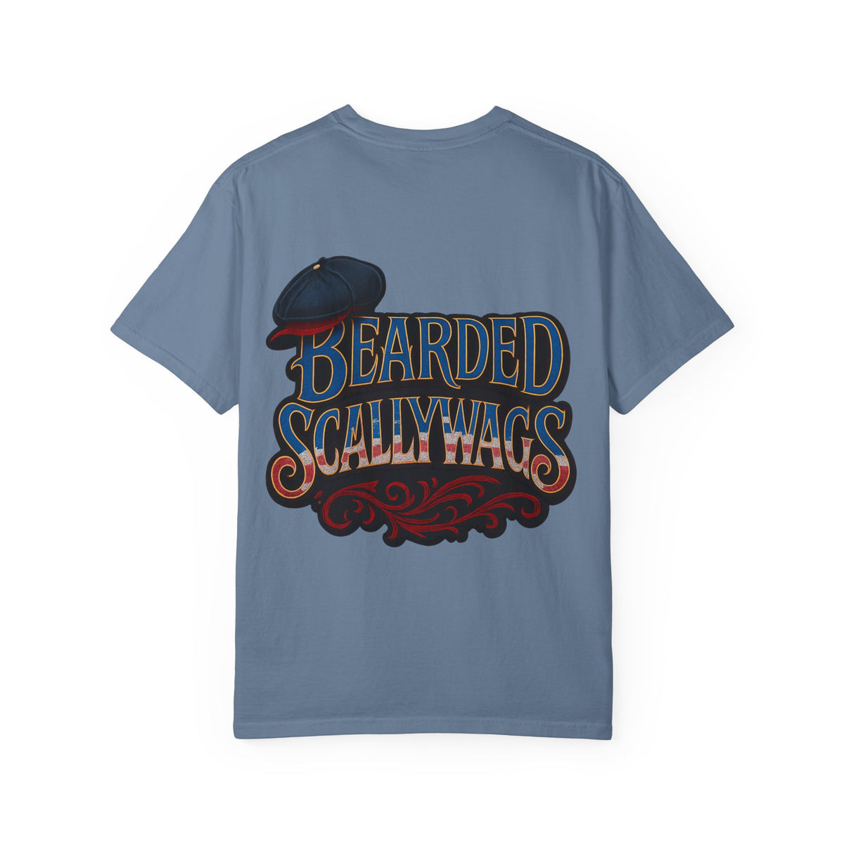 Glory 4th July Back Unisex Garment-Dyed T-Shirt, Casual Wear, Bearded Scallywags Graphic, Unique Gift for Men and Women, Summer Style, [...]