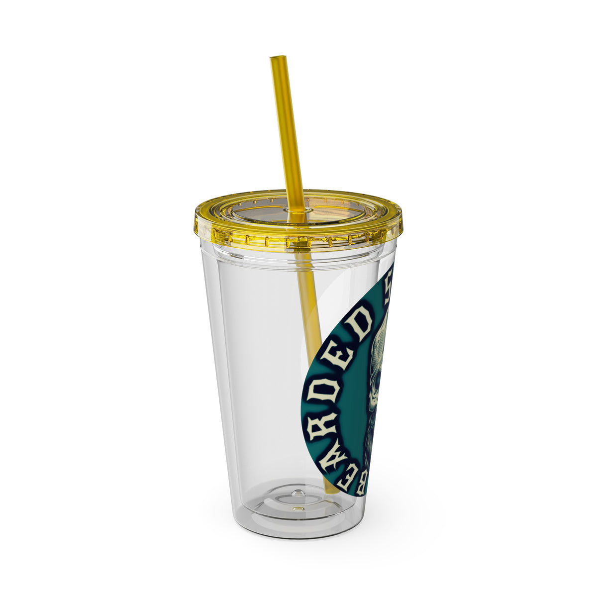 Sunsplash Tumbler with Straw, 16oz