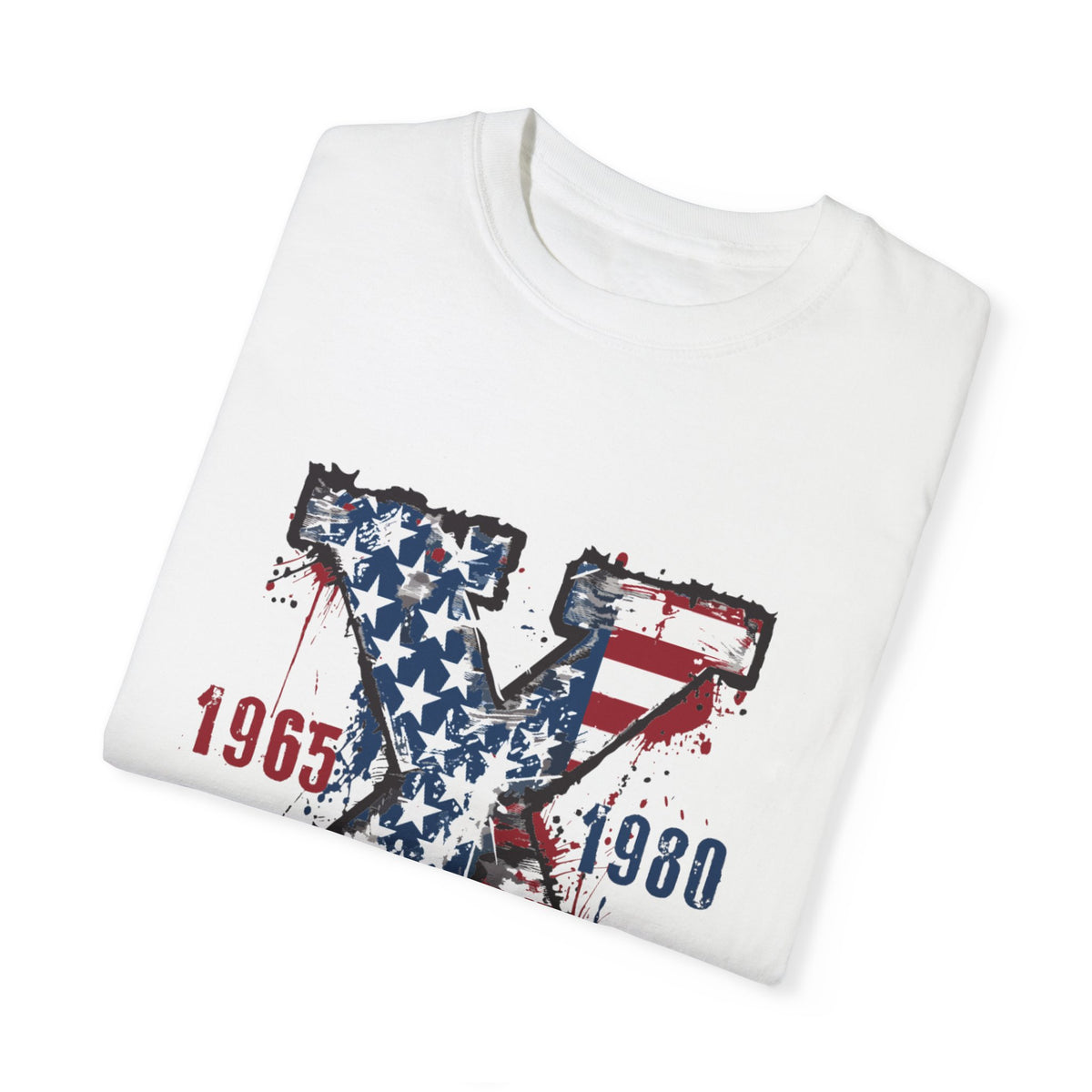 GenX  American Flag Unisex T-Shirt - 1965 1980