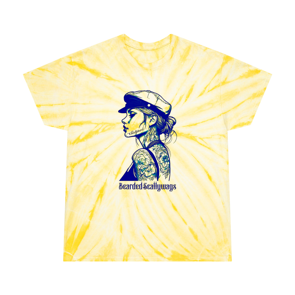 Scallywench Tie-Dye Tee, Cyclone