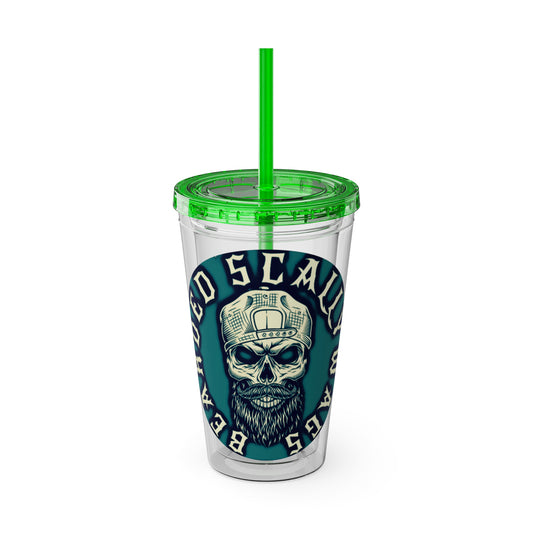 Sunsplash Tumbler with Straw, 16oz