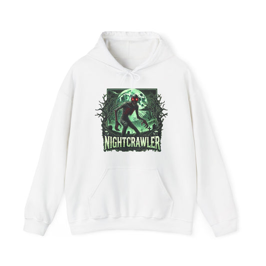Nightcrawler Unisex Hoodie – Spooky Graphic Sweatshirt for Halloween Lovers