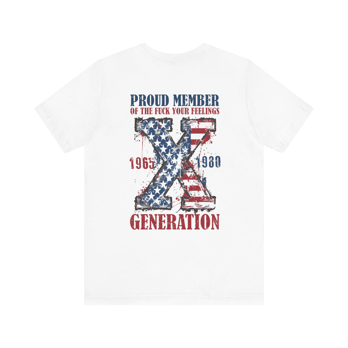 Gen X feelings Short Sleeve Tee