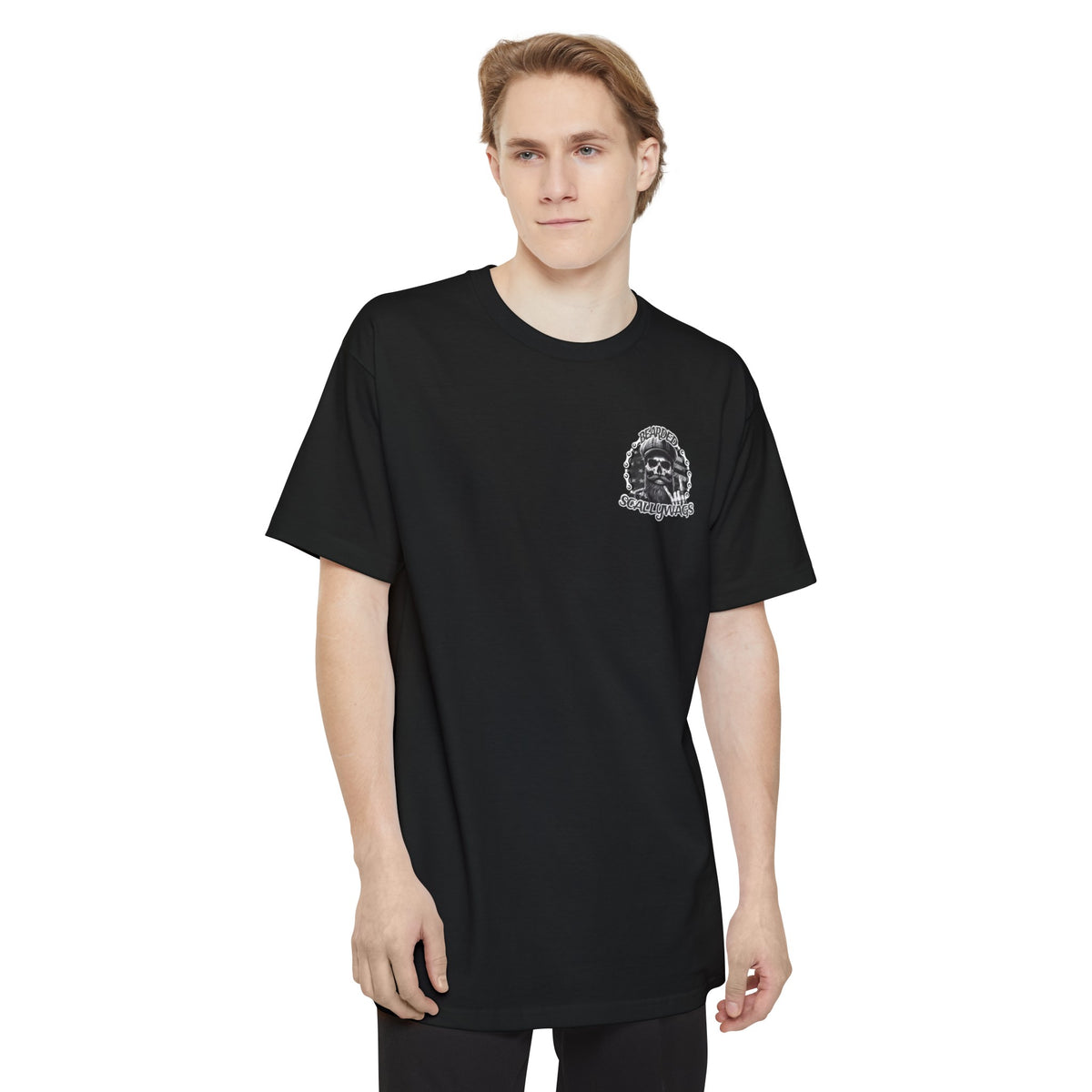 Bones Back Print Tall Beefy-T® T-Shirt