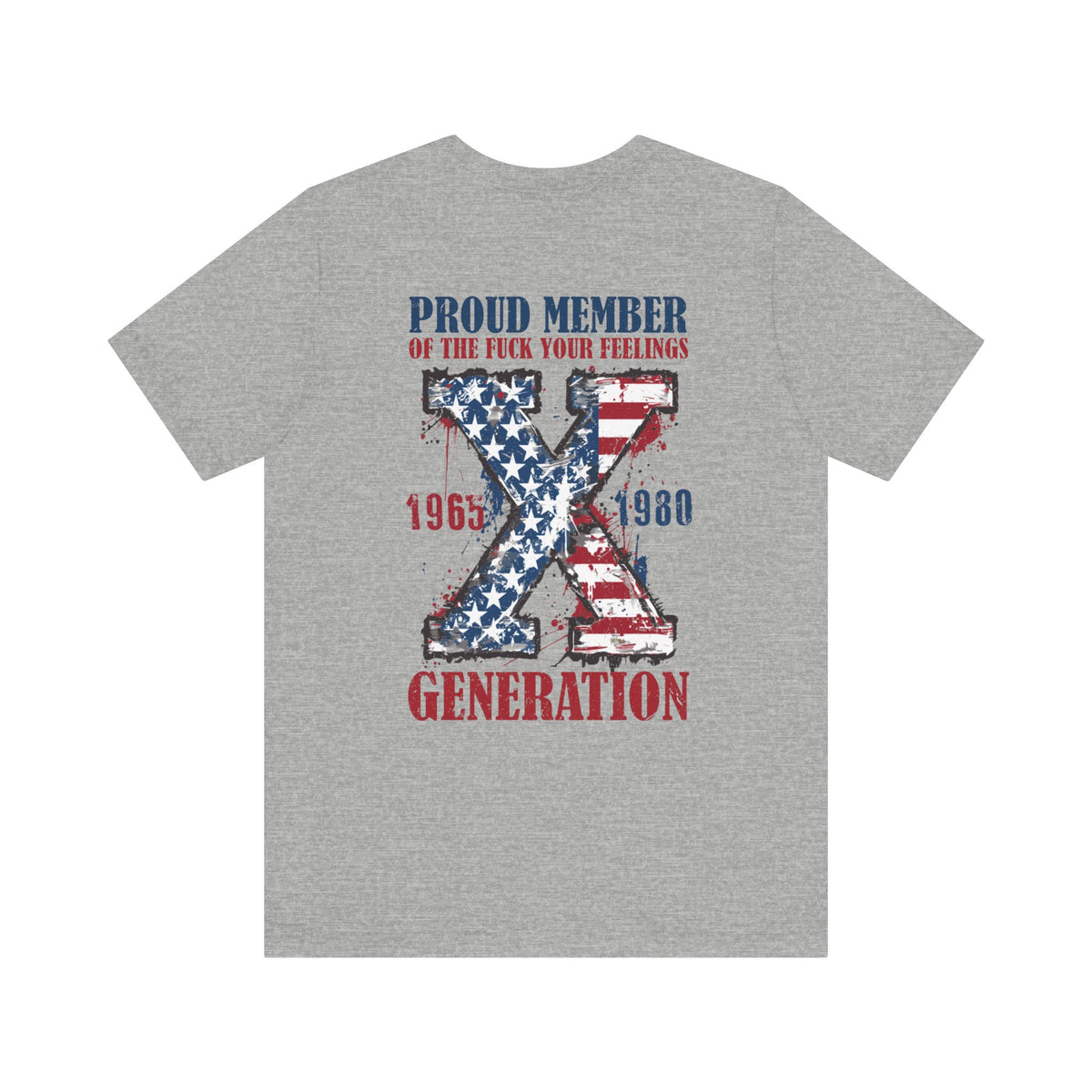 Gen X feelings Short Sleeve Tee