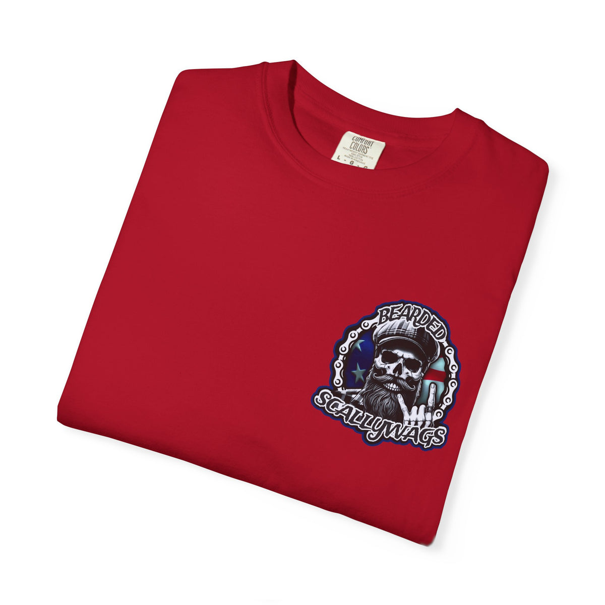 Glory 4th July Back Unisex Garment-Dyed T-Shirt, Casual Wear, Bearded Scallywags Graphic, Unique Gift for Men and Women, Summer Style, [...]
