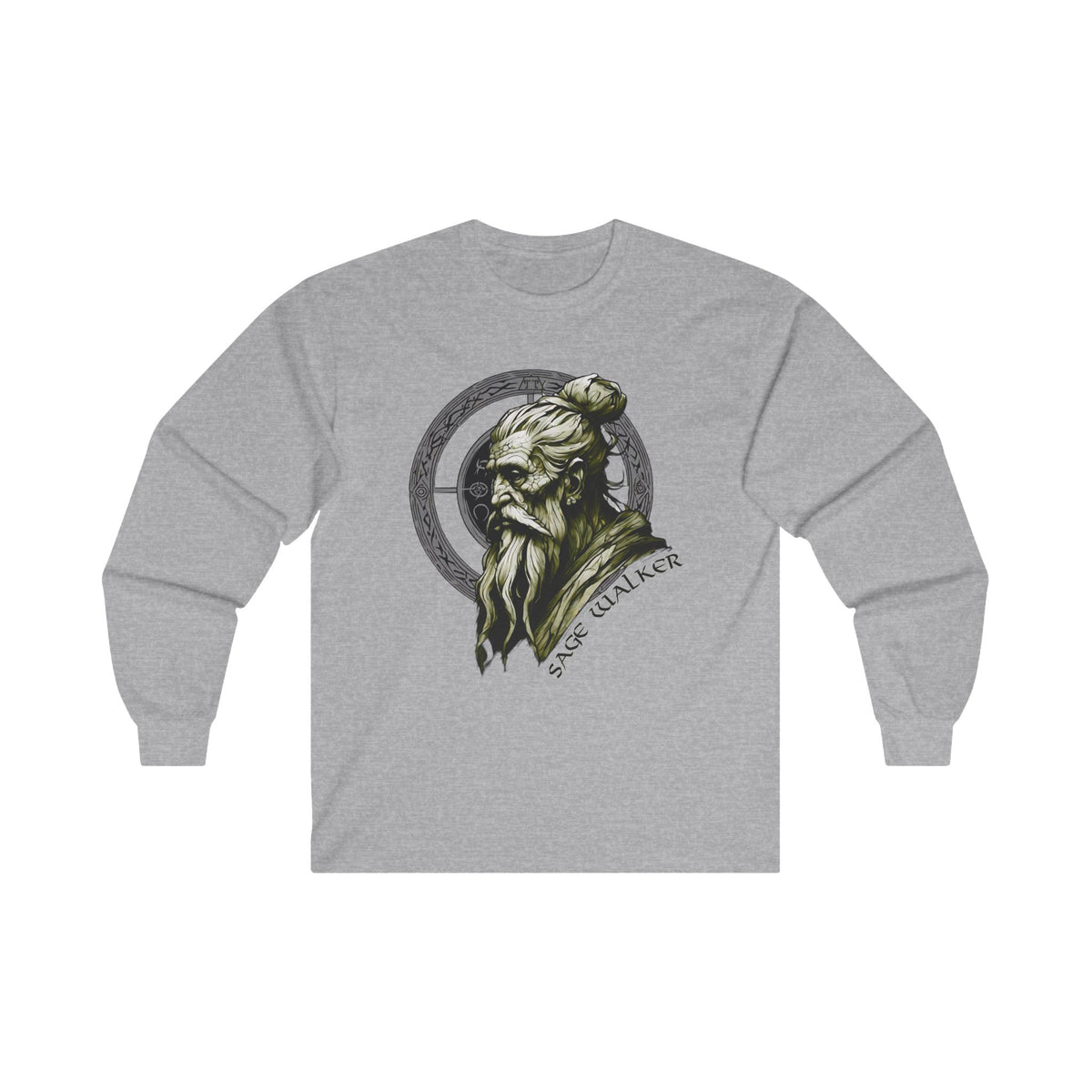The Sage Walker Cotton Long Sleeve Tee