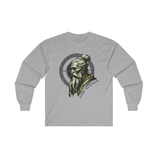The Sage Walker Cotton Long Sleeve Tee