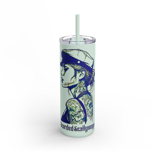 ScallyWench Skinny Matte Tumbler, 20oz