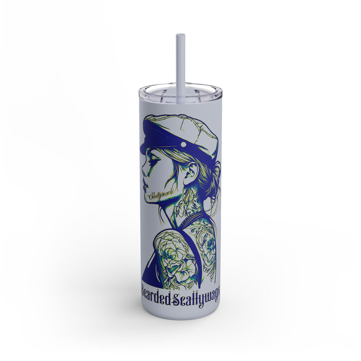 ScallyWench Skinny Matte Tumbler, 20oz
