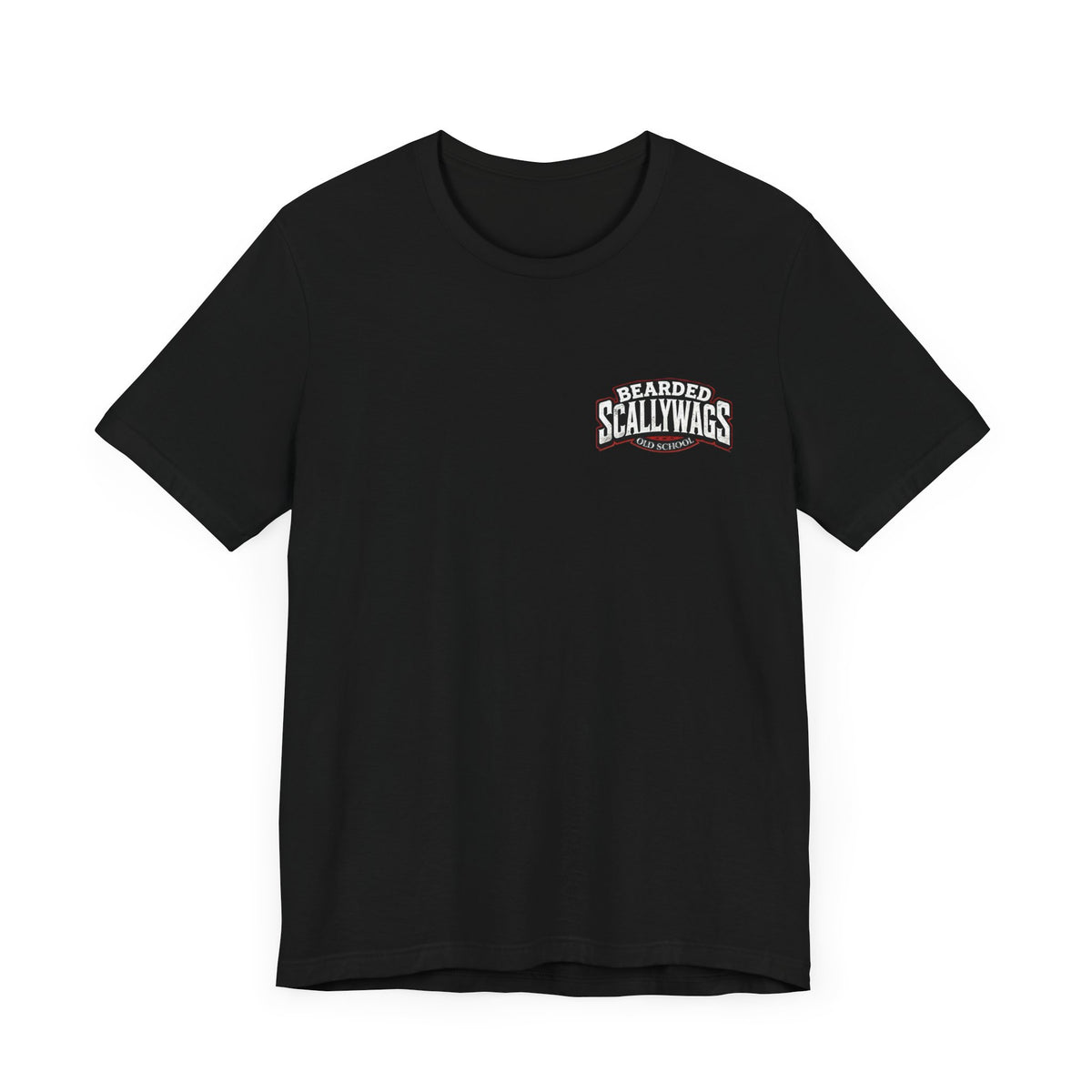 Old School back print Short Sleeve Tee